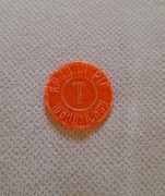 ŻETON komunikacji miejskiej - KRZYWY RÓG / UKRAINA - na szybki tramwaj