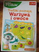 Gra edukacyjna, trefliki owoce i warzywa