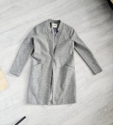 Szary płaszcz Koton m 38 wełna 