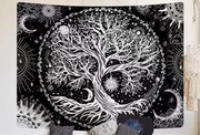 Gobelin drzewo życia, dekoracja ścienna 75x100 cm.