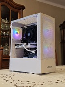 Biały komputer do gier R5 5500 | RTX 4060 | 16GB RAM