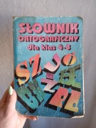 Stary słownik ortograficzny klasy 4-8