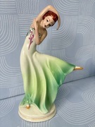 Piękna figurka kolekcjonerska tancerka Steatyt Katowice 