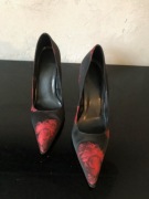 Piękne szpilki Aldo wzór maki