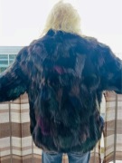 Futro.Meska kurtka z lisa.