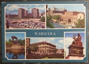 WARSZAWA - PLAC TEATRALNY ULICA POMNIKI HOTEL 