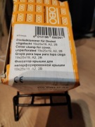 Klamry do pokryw koryt kablowych 