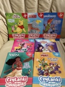 Disney czytanki naklejanki książeczki z naklejkami