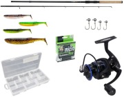 Zestaw wędkarski na spinning szczupak sandacz okoń