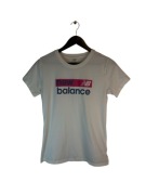 Koszulka new balance biała z dużym logiem m