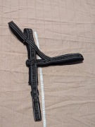 Szelki Hurtta norweskie czarne rozmiar 110