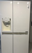 Lodówka dwudrzwiowa z kostkarką LG biała