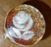 Gałka zmiany biegów retro PRL kwiatek 