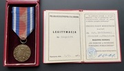 Brązowy medal za Zasługi w Ochronie Porządku Publicznego PRL milicja MSW