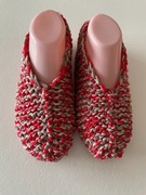 Ciepłe kapcie roz. 38-39, handmade, homeoffice
