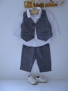 Garnitur / koszula / strój wizytowy - r. 3/6 mies.