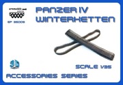 Gąsienice Winterketten  do Panzer IV 1/35 druk 3D