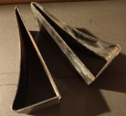 Kliny stalowe (stopery) 2 sztuki