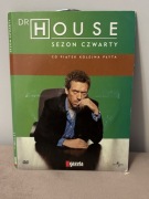 Dr House. Sezon 4. Odcinki 1-16. Komplet 5 x DVD.