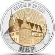 5 zł Ratusz w Brzegu 2025