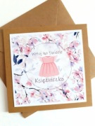 Kartka okolicznościowa dla dziecka dziewczynki