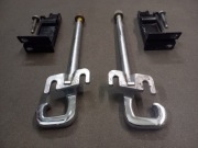 Jeep Cherokee KL hak haki ozdobne kieł ucho do holowania prawy i lewy