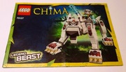 Instrukcja LEGO Chima 70127 Legend Beast Wolf – oryginał, papierowa (2014)