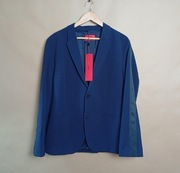 Hugo Boss Marynarka Męska Granatowa Slim Fit 52% Poliester 42% Wiskoza
