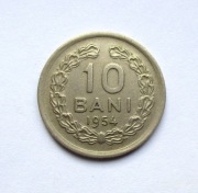 10 Bani 1954 r.  Rumunia 
