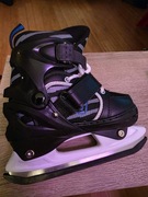 Łyżwy dziecięce 30-33 regulowane