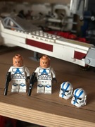 Lego Star wars figurki clone trooper 501st sw1337