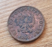 5 groszy 1949r Polska Bez znaku mennicy brąz