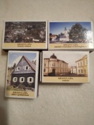 Zapałki kolekcjonerskie Krásná Lípa Czechy 4 szt.