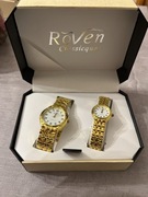 Zegarek męski i damski Roven