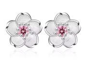 Kolczyki na sztyft srebrne 3g + pudełko