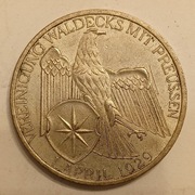Weimar 3 marki 1929 r.  - srebro 