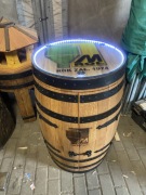 Barek na alkohol z beczki po whisky, idealny prezent dla konesera alkoholu