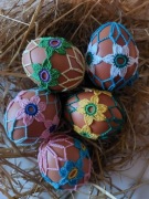 Szydełkowe koszulki na jajka 