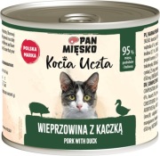 Pan Mięsko Kocia Uczta Wieprzowina z Kaczką 200g