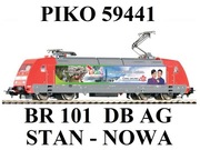 GLEDZIU KOLEJKA PIKO 59441 LOKOMOTYWA BR 101 DB AG. NOWA. CENA PROMOCYJNA.
