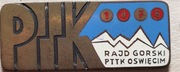 Odznaka PTTK OŚWIĘCIM RAJD GÓRSKI PTTK 1976 PRL 
