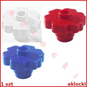 LEGO 4728 KWIATEK kwiatki rośliny biały czerwony niebieski - 1 szt