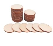 12 szt Koło kółko okrąg sklejka średnica 80mm / 8cm wycinane laserowo