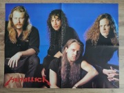 UNIKAT! Duży plakat/poster METALLICA - Format A2 - NOWY!