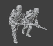 German Flamethrower Set 1 - Pionierzy | 1:56 | Bolt Action | Druk 3D