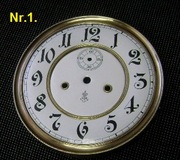 GB TARCZA NR.1.P64 18,5 PERŁA:MECHANIZM,WAHADŁO,WAGI,GONG,BLOCZKI 