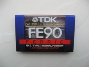 Kaseta magnetofonowa TDK FE90 Ferric/NOWA