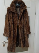 Naturalne futro damskie z norek, rozmiar36/38. Stan bardzo dobry.