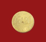 Moneta 20 senów 2019, Malezja