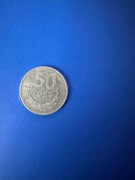 Moneta 50 gr 1974 rok